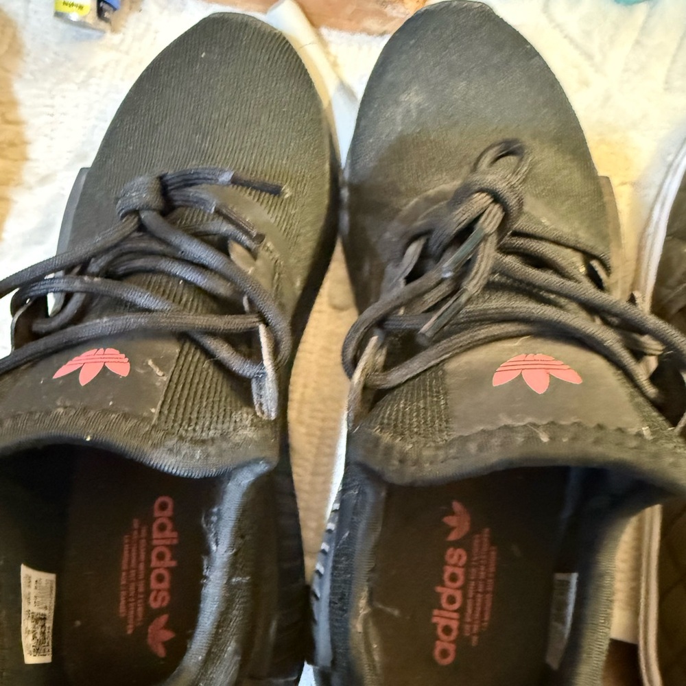 Adidas Black Sneakers 6.5 - Picture 2 of 5